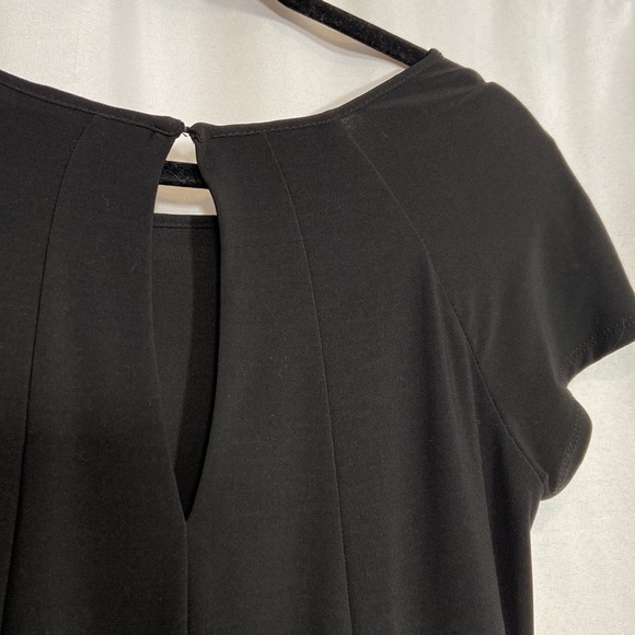 Julian Taylor New York Black Short Sleeve Elegant Dress: Size 10 - Picture 7 of 8